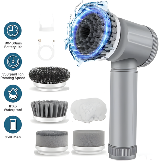 Clean Bathrooms & Tiles in Minutes — No Scrubbing. No Back Pain.
