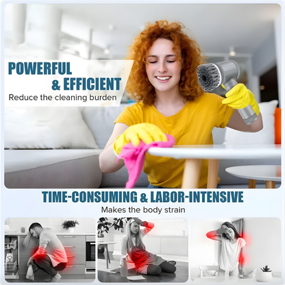 Clean Bathrooms & Tiles in Minutes — No Scrubbing. No Back Pain.